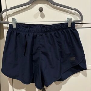 New Balance Women's Dark Blue Athletic Shorts